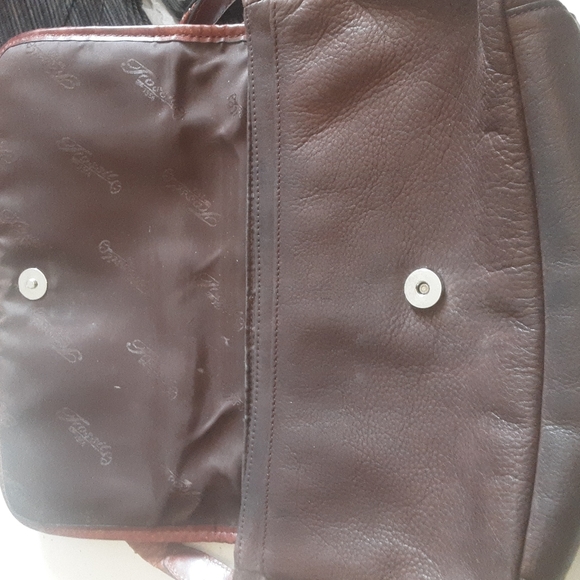 Fossil Brown Leather Shoulder Bag - Picture 7 of 11